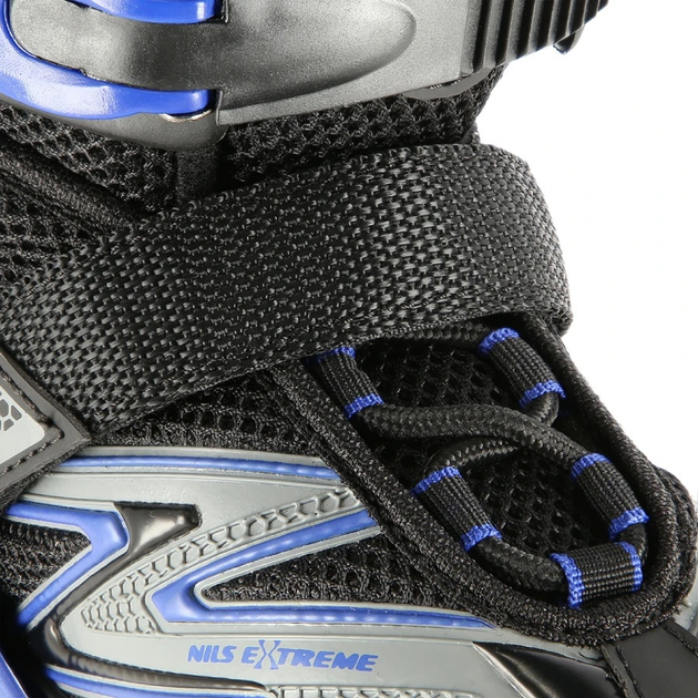 Ролики Nils Extreme NA11010 Чорно-Блакитні роз. S (31-34) (5907695599497) - зображення 8