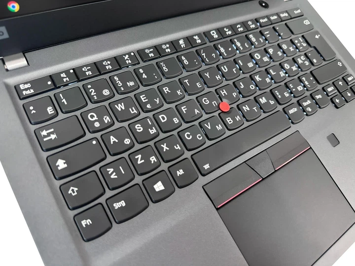 Ноутбук Lenovo ThinkPad T14s Gen 1 (20T1S1LB0N) Black Б/У - изображение 10