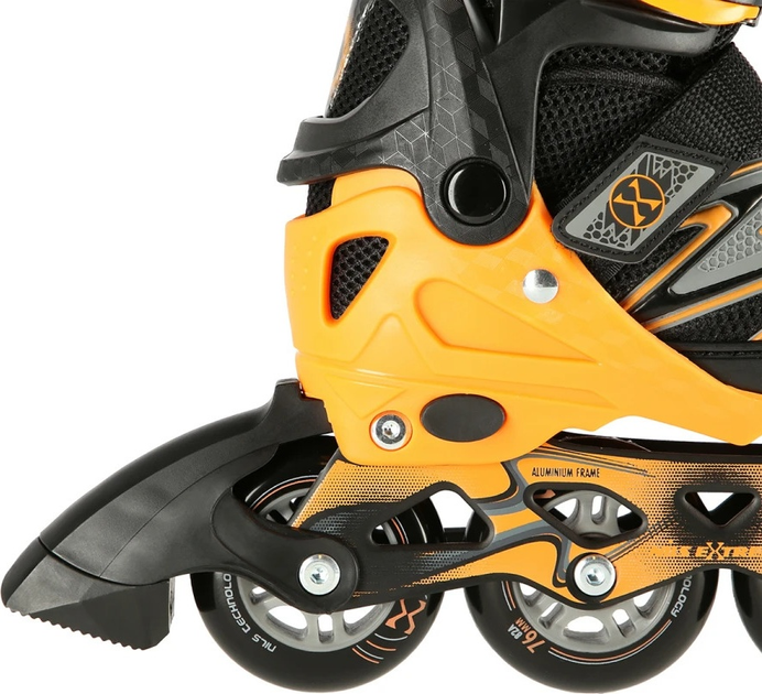 Ролики Nils Extreme NA11010 Чорно-Помаранчеві роз. M (35-38) (5907695599534) - зображення 5