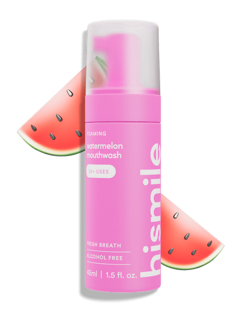 Пінка ополіскувач Hismile Foaming Mouthwash Watermelon смак кавуна 45 мл - зображення 2