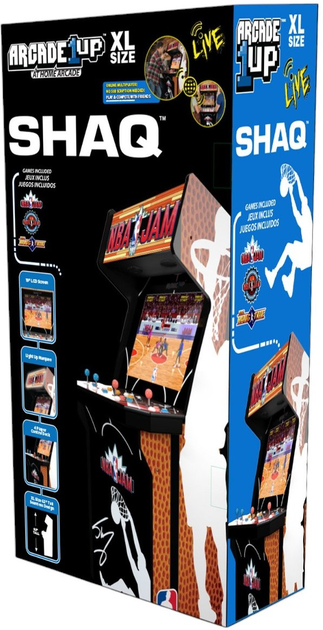 Automat do gier Arcade1Up Nba Jam Shaq XL (1220000276406) - obraz 6