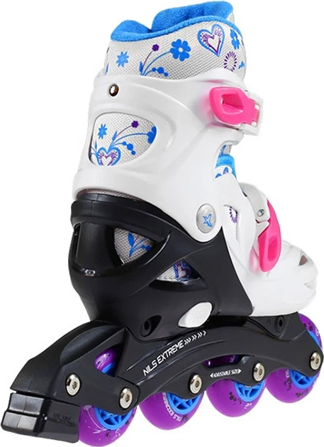 Łyżworolki Nils Extreme NJ/NA0321 Białe roz. L (36-40) (5907695515602) - obraz 5