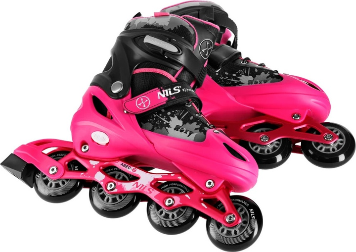 Ролики Nils Extreme Roxy NA18137A Рожеві роз. M (35-38) (5907695557138) - зображення 6