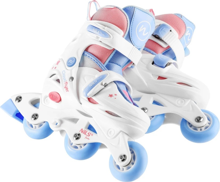 Ролики Nils Extreme 3 in 1 Three Steps NJ1190 Білі роз. S (30-33) (5907695558791) - зображення 4