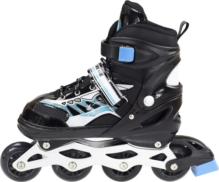 Ролики Nils Extreme NJ1828 Чорні роз. M (35-38) (5907695525731) - зображення 3