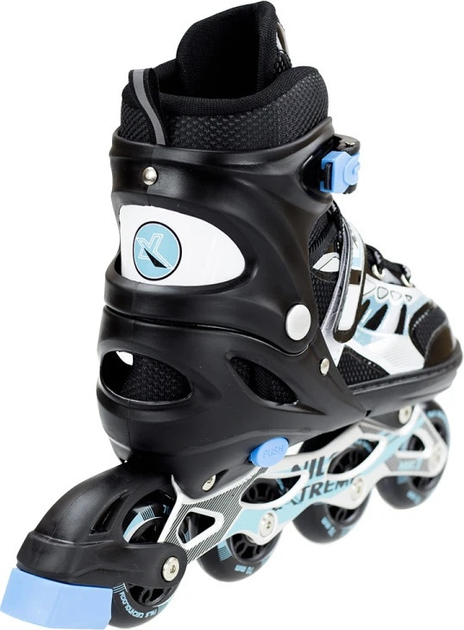 Ролики Nils Extreme NJ1828 Чорні роз. M (35-38) (5907695525731) - зображення 6
