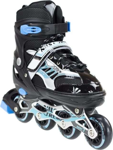 Ролики Nils Extreme NJ1828 Чорні роз. L (39-42) (5907695525748) - зображення 4