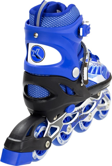 Łyżworolki Nils Extreme NJ1828 Niebieskie roz. M (35-38) (5907695525663) - obraz 6