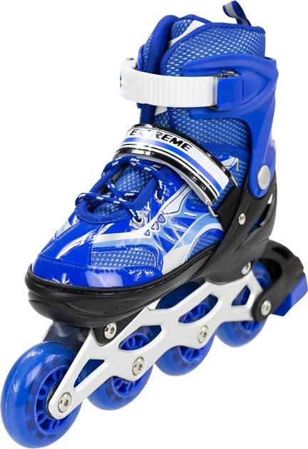 Łyżworolki Nils Extreme NJ1828 Niebieskie roz. L (39-42) (5907695525670) - obraz 5