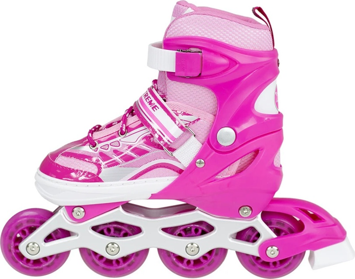 Ролики Nils Extreme NJ1828 Рожеві роз. M (35-38) (5907695525694) - зображення 3