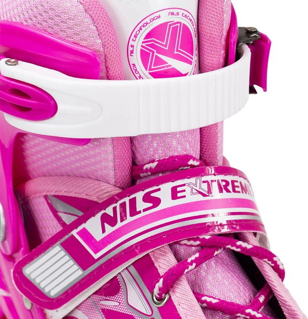 Łyżworolki Nils Extreme NJ1828 Różowe roz. L (39-42) (5907695525717) - obraz 11