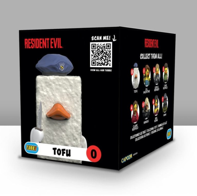 Kolekcjonerska figurka kaczuszka Numskull Tubbz Boxed Edition Resident Evil: Tofu 0 (5056280456711) - obraz 3