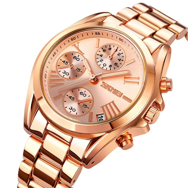 Наручні годинники Skmei 1897RG Rose Gold - Фото 2 Наручні годинники Skmei 1897RG Rose Gold - зображення 2