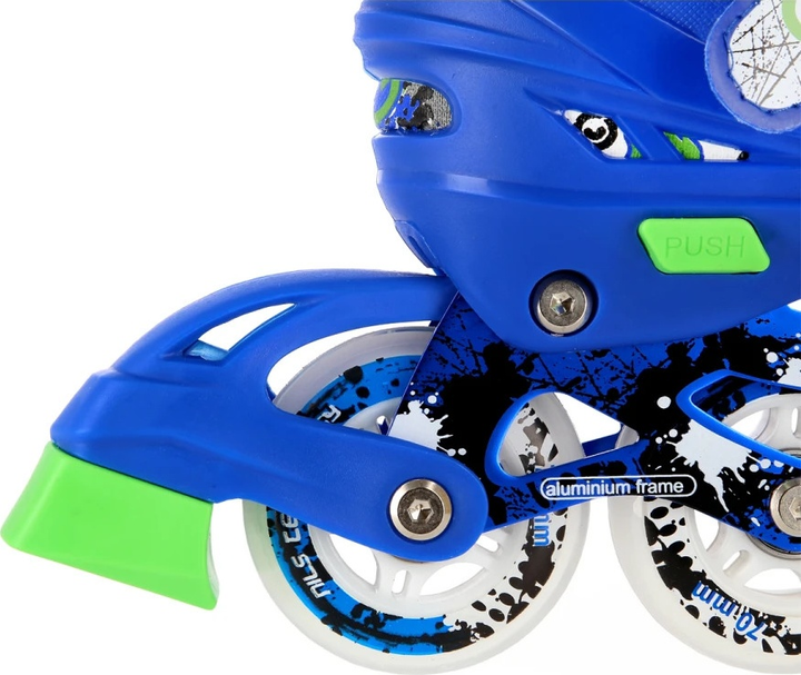 Łyżworolki Nils Extreme 4 w 1 NH18122 Niebieskie roz. S (29-33) (5907695535266) - obraz 6