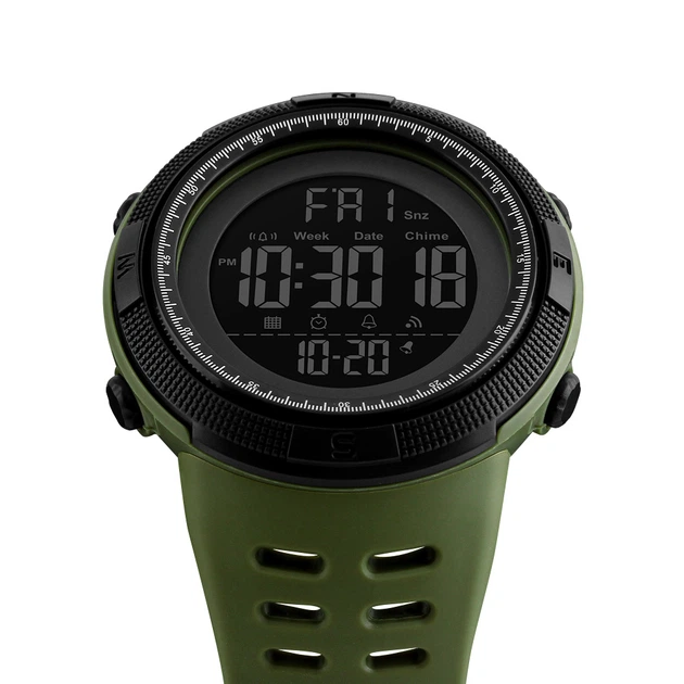Наручні годинники Skmei 1251AG Military - Фото 3 Наручні годинники Skmei 1251AG Military - зображення 3