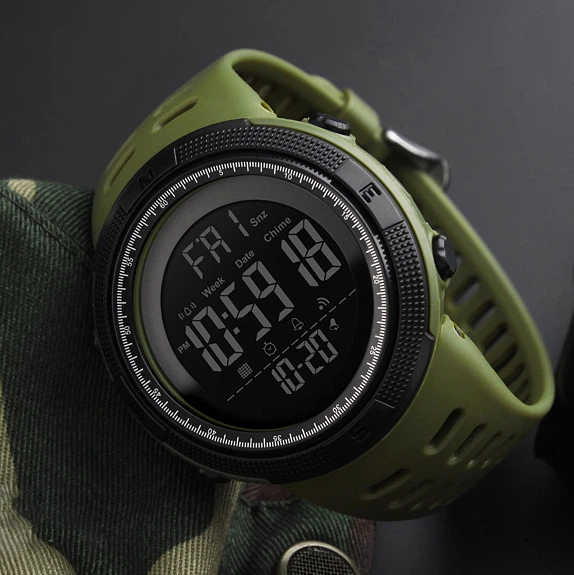 Наручні годинники Skmei 1251AG Military - Фото 4 Наручні годинники Skmei 1251AG Military - зображення 4