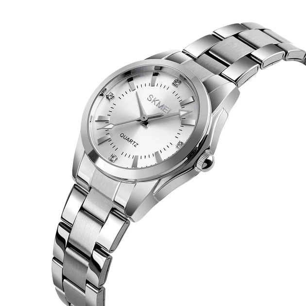 Наручні годинники Skmei 1620SISI Silver-Silver - зображення 2