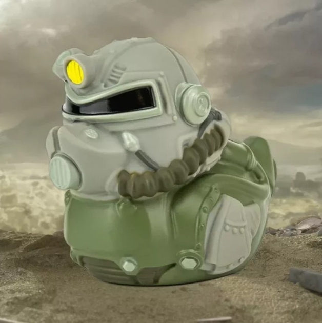 Kolekcjonerska figurka kaczuszka Numskull Tubbz Boxed Edition Fallout: T-51 3 (5056280456803) - obraz 8
