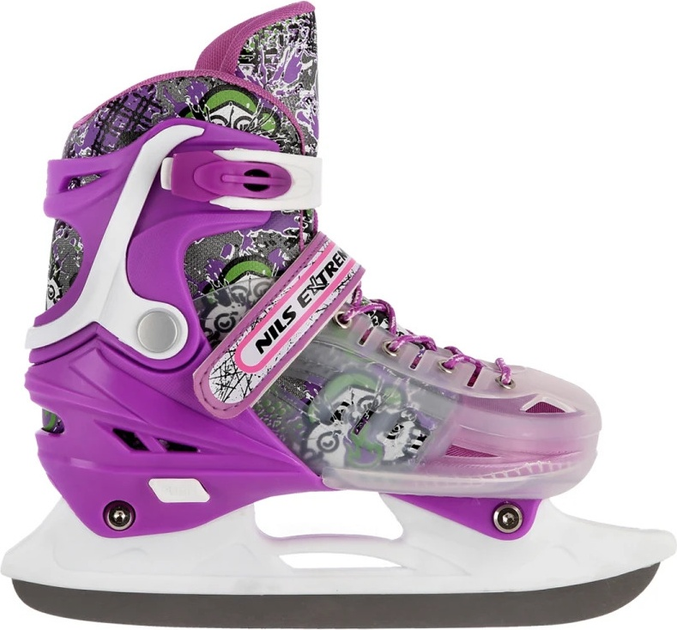 Ролики Nils Extreme 4 в 1 NH18122 Фіолетові роз. M (34-38) (5907695535303) - зображення 9
