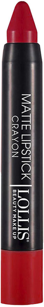 Акція на Помада-олівець Lollis Matte Lipstick Crayon Матова 06 від Rozetka