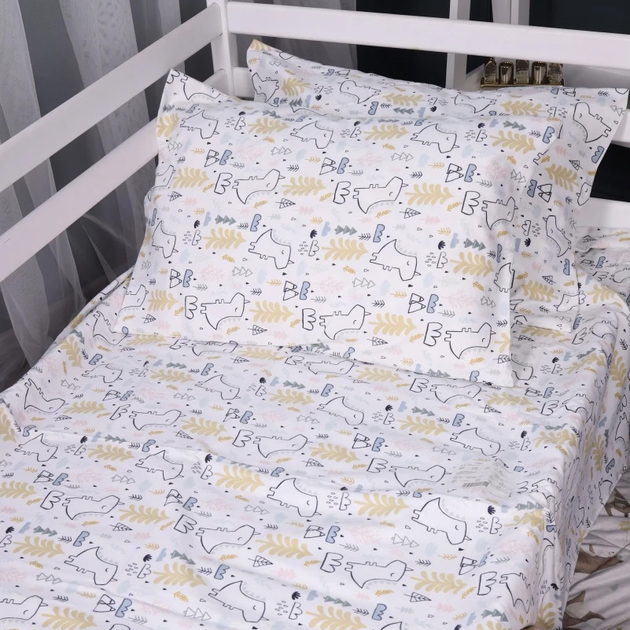 Простирадло на гумці MirSon Фланель 011 Dino 100x200 см від Rozetka на платформі USKIDKA Акція на Простирадло на гумці MirSon Фланель 011 Dino 100x200 см від Rozetka