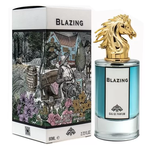 Парфюмированная Вода Fragrance World Blazing 80 Мл - Фото 1 Парфюмированная Вода Fragrance World Blazing 80 Мл - изображение 1