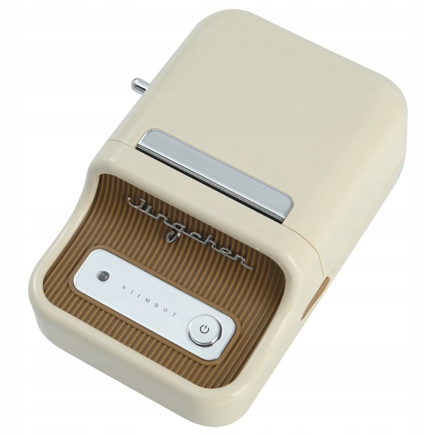 Портативный термопринтер для печати наклеек стикеров NIIMBOT B21S Bluetooth 1500mAh White (1AC1C171605) - изображение 2