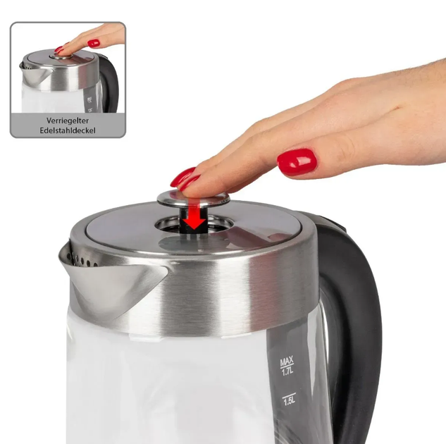Електрочайник PROFI COOK PC-TKS 1056 (набір) Двійка - Фото 5 Електрочайник PROFI COOK PC-TKS 1056 (набір) Двійка - зображення 5