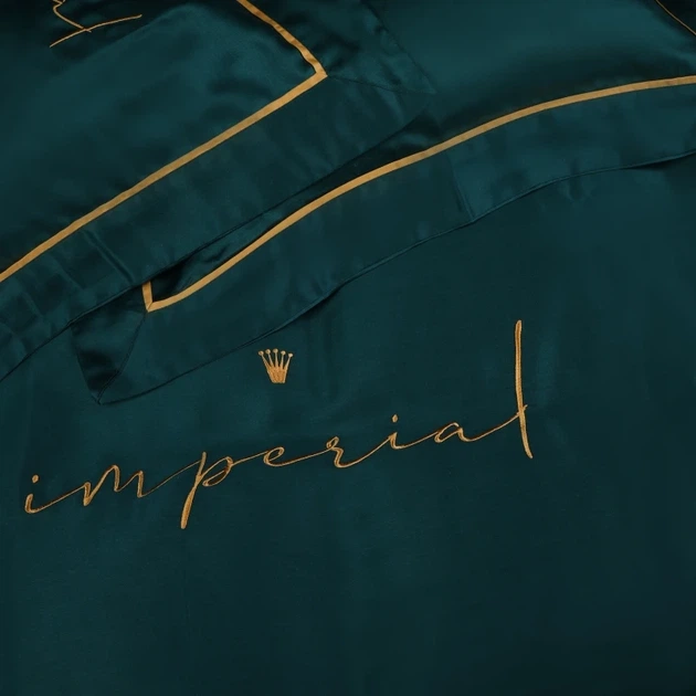 Простынь на резинке MirSon Imperial Tencel №07 Emerald 100x200см (2200010755923) - Фото 3 Простынь на резинке MirSon Imperial Tencel №07 Emerald 100x200см (2200010755923) - изображение 3