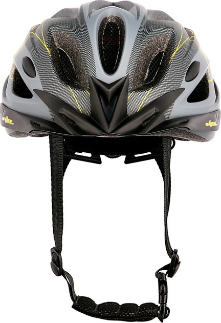 Шолом Nils Extreme MTW291 L 55 - 61 см Сіро-чорний (5907695503623) - зображення 3