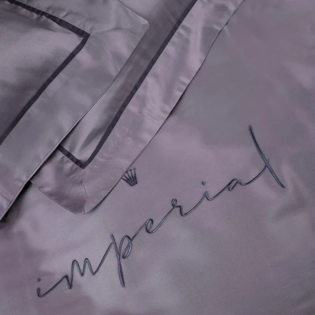 Комплект постельного белья Mirson Семейный 2 x 143 x 210 см Imperial Tencel №06 Gray (2200010755299) - Фото 2 Комплект постельного белья Mirson Семейный 2 x 143 x 210 см Imperial Tencel №06 Gray (2200010755299) - изображение 2
