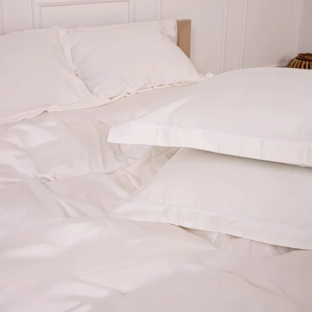 Комплект постельного белья MirSon семейный 2 x 160x220 см №01 White Imperial Tencel (2200010753240) - Фото 7 Комплект постельного белья MirSon семейный 2 x 160x220 см №01 White Imperial Tencel (2200010753240) - изображение 7