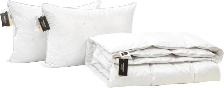 Набір MirSon №9524 Luxury Exclusive Ковдра всесезонна Полуторна 140х205 Silk Kapok + Подушка 50х70 (2200010805437) - Фото 1 Набір MirSon №9524 Luxury Exclusive Ковдра всесезонна Полуторна 140х205 Silk Kapok + Подушка 50х70 (2200010805437) - зображення 1