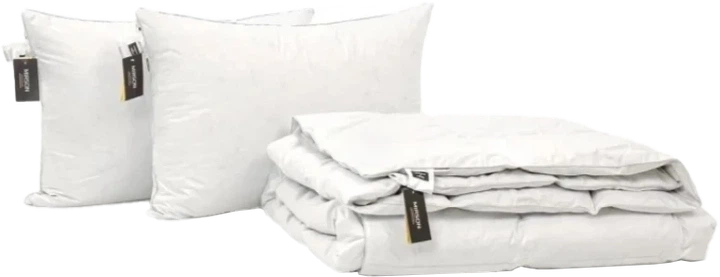 Набор MirSon №9525 Luxury Exclusive Одеяло летнее Евро 200х220 Silk Kapok + Две подушки 50х70 (2200010805543) - Фото 1 Набор MirSon №9525 Luxury Exclusive Одеяло летнее Евро 200х220 Silk Kapok + Две подушки 50х70 (2200010805543) - изображение 1
