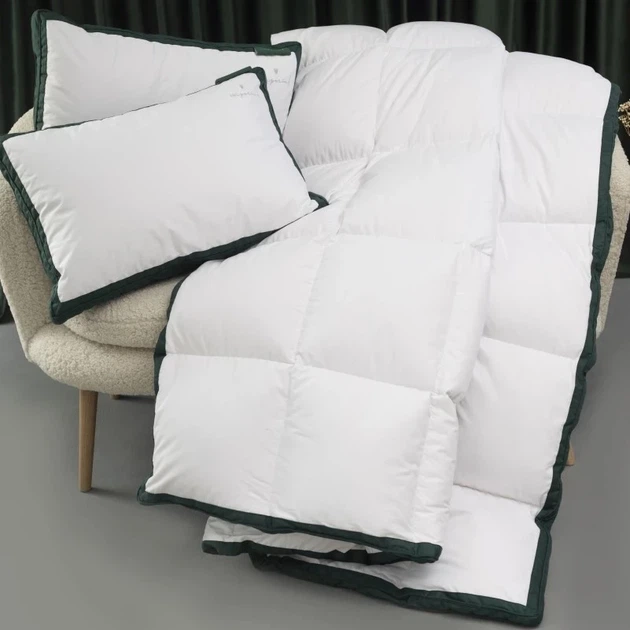 Набір MirSon №10015 Imperial Satin Luxe Ковдра літня Полуторна 140х205 Thinsulate + Подушка 50х70 (2200010811186) - Фото 1 Набір MirSon №10015 Imperial Satin Luxe Ковдра літня Полуторна 140х205 Thinsulate + Подушка 50х70 (2200010811186) - зображення 1
