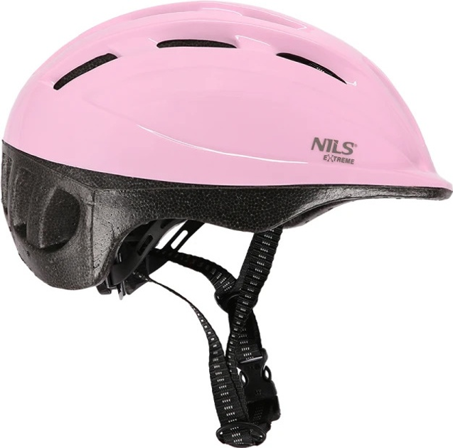 Шолом Nils Extreme MTV62J M 52 - 56 см Рожевий (5907695534184) - зображення 3
