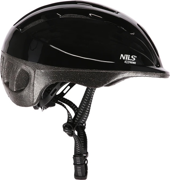 Kask Nils Extreme MTV62J S 48 - 52 cm Czarny (5907695534078) - obraz 3