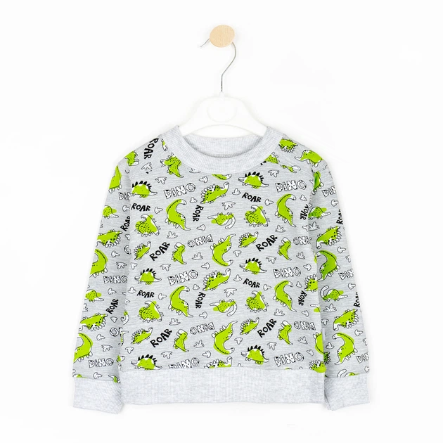 Костюм для мальчика Dexter`s dino из ткани двунитка 110 см - Фото 2 Костюм для мальчика Dexter`s dino из ткани двунитка 110 см - изображение 2