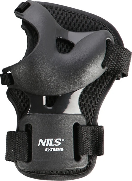 Zestaw ochraniaczy Nils Extreme H8334 rozmiar M Czarny (5907695515664) - obraz 4