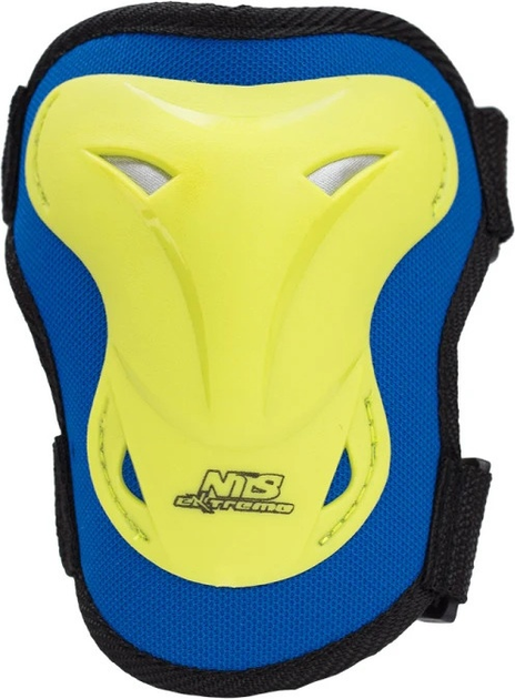 Zestaw ochraniaczy Nils Extreme H716 rozmiar M Granatowo-Limonkowy (5907695524529) - obraz 2