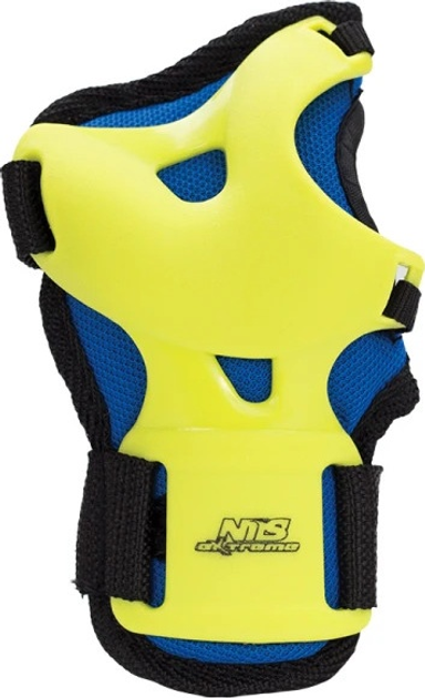 Набір захисту Nils Extreme H716 розмір M Темно-синій і салатовий (5907695524529) - зображення 4