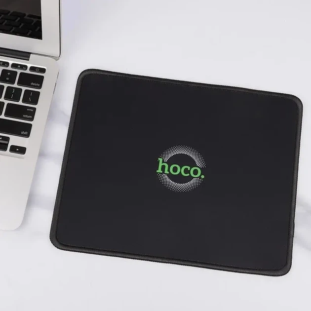 Коврик для мыши Hoco GM20 200x240x2 мм Черный - Фото 1 Коврик для мыши Hoco GM20 200x240x2 мм Черный - изображение 1
