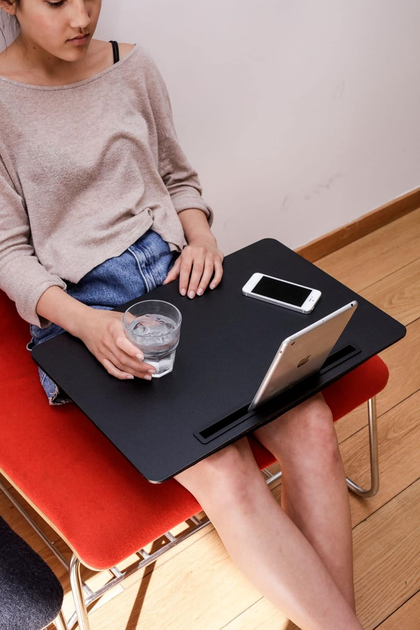 Stojak na tablet Kikkerland Black Extra Large iBed (612615080416) - obraz 4