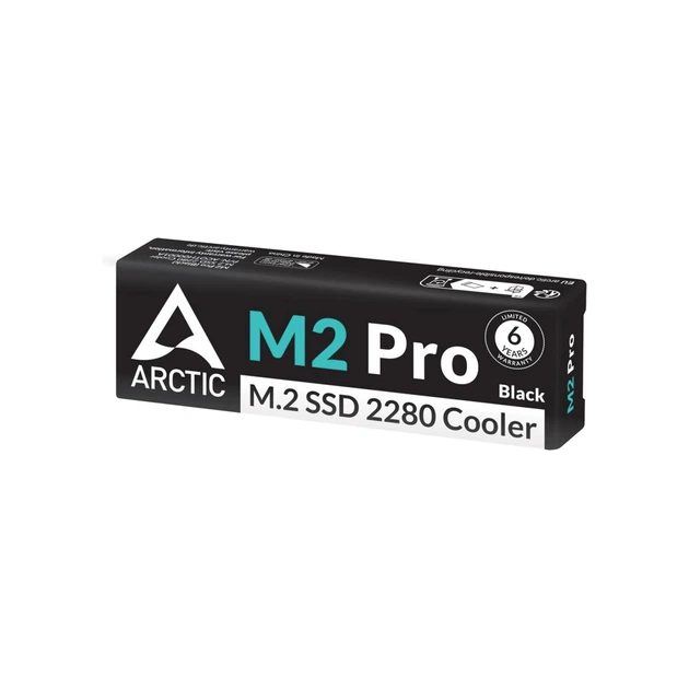 Радіатор для SSD Arctic Cooler M2 Pro M.2 Black (ACOTH00001A) - зображення 6