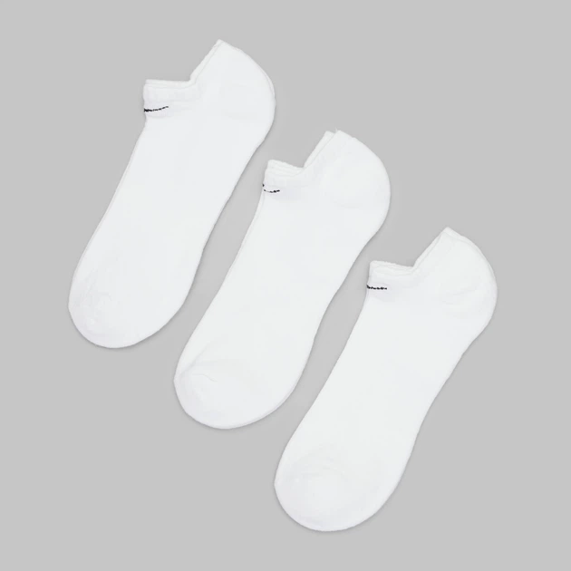 Набор мужских носков коротких хлопковых Nike U Nk Everyday Cush Ns SX7673-100 42-46 (L) 3 пары Белый (888408294524) - изображение 4