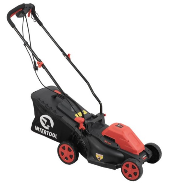 Газонокосилка электрическая Intertool WT-2264 1,4кВт - изображение 1
