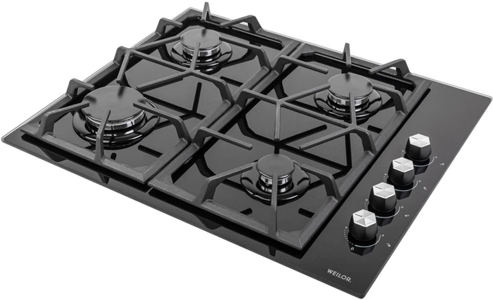 Варочная поверхность газовая WEILOR GG 634 BL - изображение 3