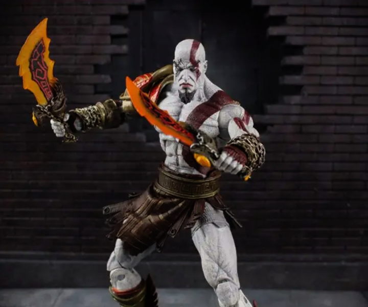 Фигурка Кратос Бог войны 18 см В фирменной коробке God of War Kratos NECА - Фото 4 Фигурка Кратос Бог войны 18 см В фирменной коробке God of War Kratos NECА - изображение 4