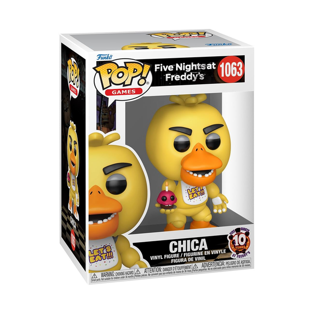 Фигурка Funko Pop Пять ночей с Фредди Чика Five Nights at Freddy's