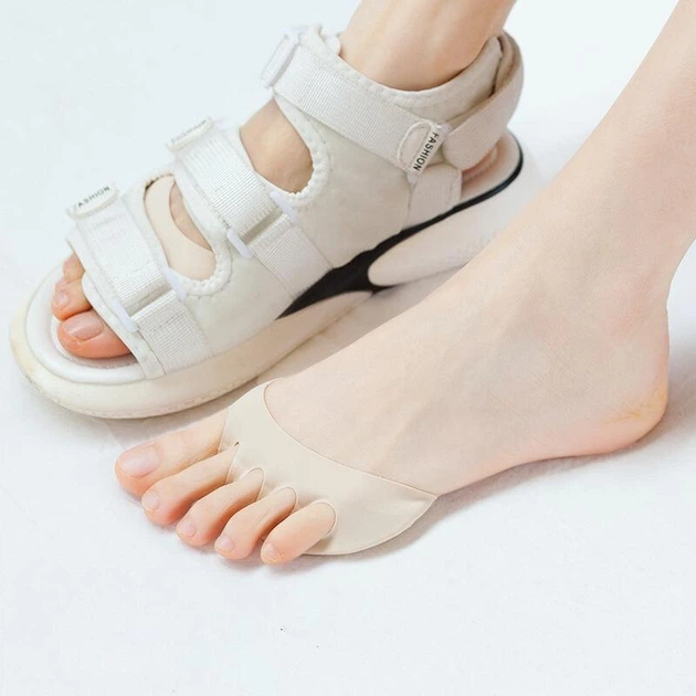 Полустельки от натоптышей и мозолей FootPads, 4 пары, бежевые - изображение 5